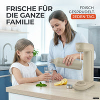 Infinity Wassersprudler mit 1,25L Edelstahlflaschen