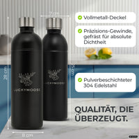 Infinity Edelstahlflasche für Aarke, Philips, Brita