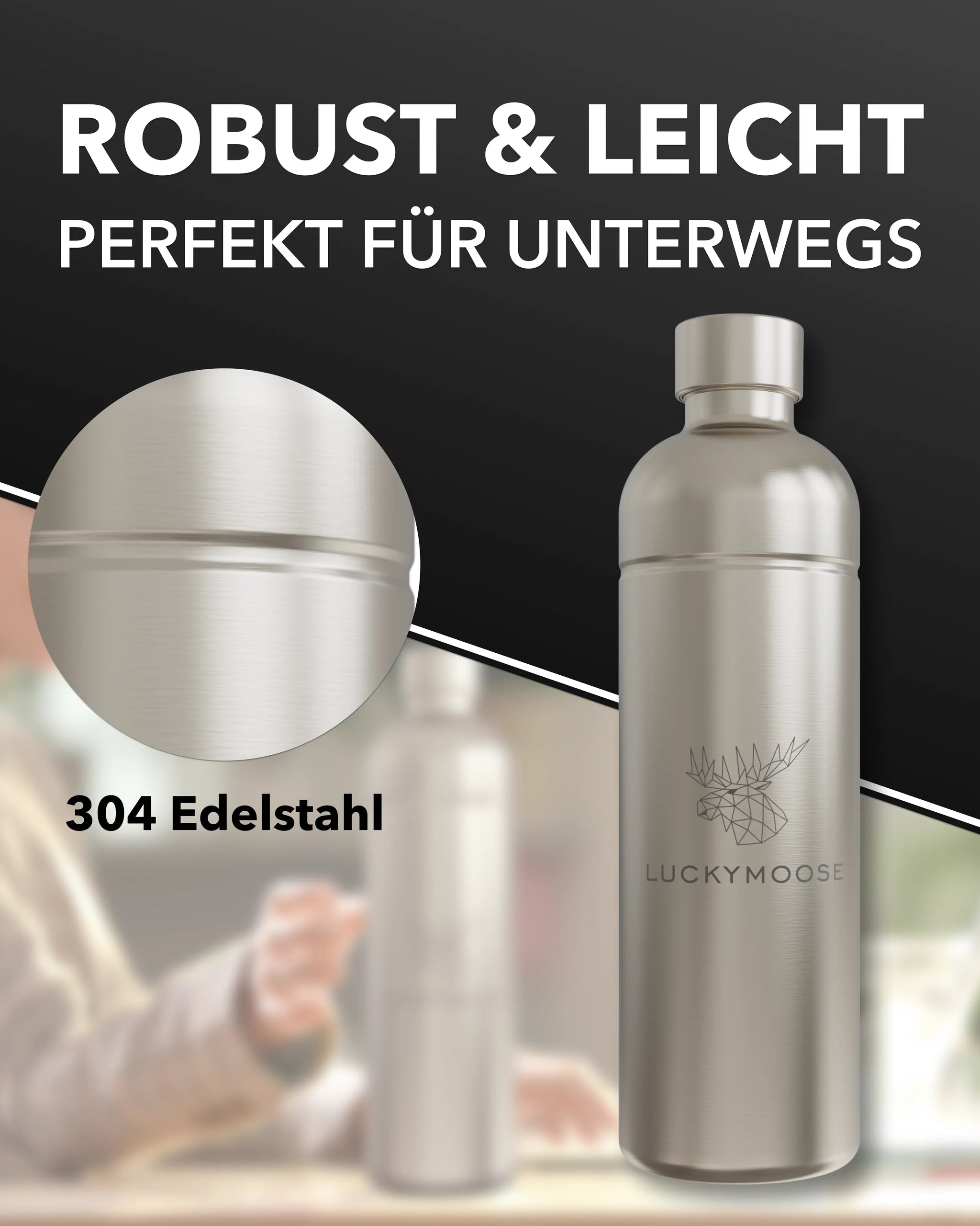 Infinity Edelstahlflasche 1,25L