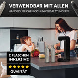 Infinity Wassersprudler mit 2x 1,25L Edelstahlflaschen
