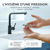 Machine à eau gazeuse Infinity-S avec 2 bouteilles en acier inoxydable d