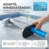 Machine à eau gazeuse Infinity-S avec 2 bouteilles en acier inoxydable d