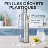 Bouteille en acier inoxydable Infinity pour 1,1L & 0,75L Sodastream TERRA & DUO
