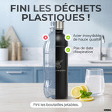 Bouteille en acier inoxydable Infinity pour 1,1L & 0,75L Sodastream TERRA & DUO