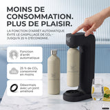 Infinity siphon à eau avec 2 bouteilles en acier inoxydable de 1,25 L