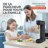 Infinity siphon à eau avec 2 bouteilles en acier inoxydable de 1,25 L