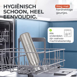 Infinity RVS-fles 1,25L & 0,75L voor Aarke, Philips, Brita