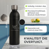 Infinity RVS-fles 1,25L & 0,75L voor Aarke, Philips, Brita