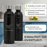 Infinity RVS-fles 1,25L & 0,75L voor Aarke, Philips, Brita