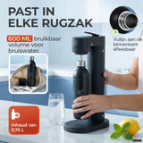 Infinity RVS-fles 1,25L & 0,75L voor Aarke, Philips, Brita