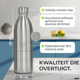 Infinity RVS-fles voor 1,1L & 0,75L Sodastream TERRA & DUO