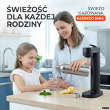 Infinity-S Wassersprudler mit 1,25L Edelstahlflaschen