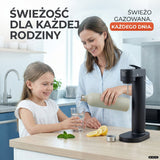Infinity-S Wassersprudler mit 1,25L Edelstahlflaschen