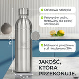 Infinity Edelstahlflasche für Aarke, Philips, Brita