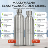 Infinity Edelstahlflasche für Aarke, Philips, Brita