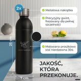 Infinity Edelstahlflasche für Aarke, Philips, Brita