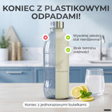 Infinity Edelstahlflasche für Aarke, Philips, Brita