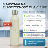 Infinity Edelstahlflasche für Aarke, Philips, Brita