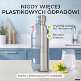 Infinity Edelstahlflasche für Sodastream TERRA & DUO
