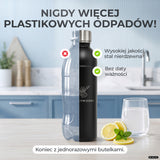 Infinity Edelstahlflasche für Sodastream TERRA & DUO