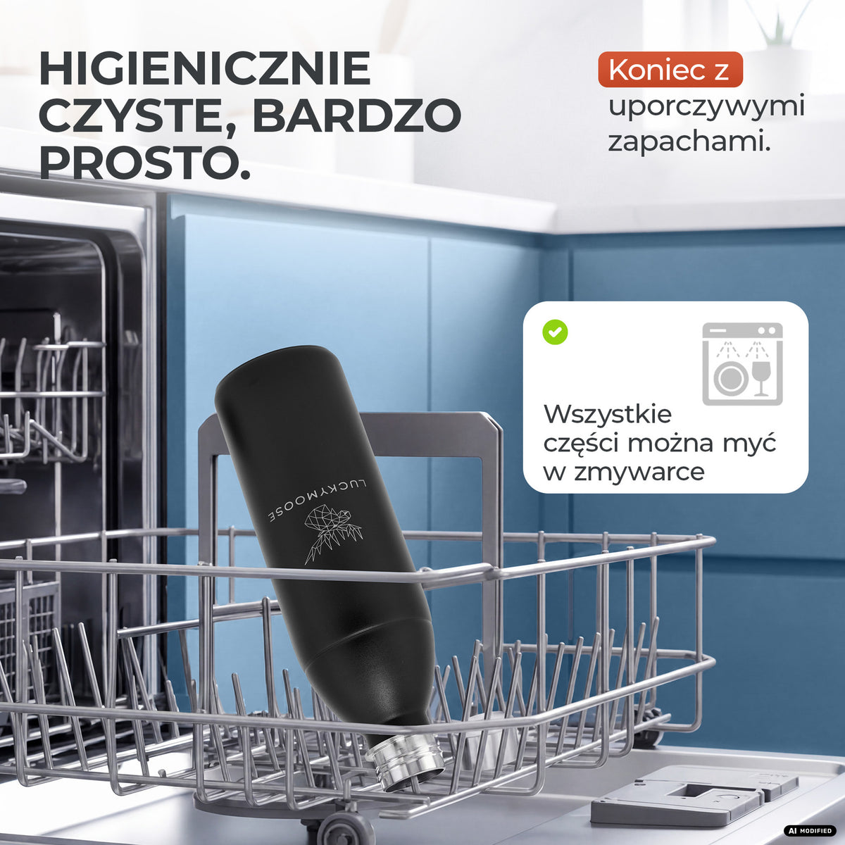Infinity Edelstahlflasche für Sodastream TERRA & DUO