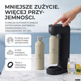 Infinity Wassersprudler mit 1,25L Edelstahlflaschen