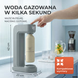 Infinity Wassersprudler mit 1,25L Edelstahlflaschen