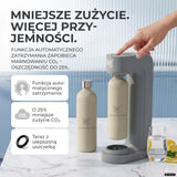 Infinity Wassersprudler mit 1,25L Edelstahlflaschen