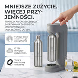 Infinity Wassersprudler mit 1,25L Edelstahlflaschen