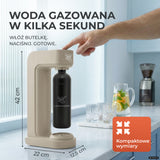 Infinity Wassersprudler mit 1,25L Edelstahlflaschen