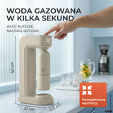 Infinity Wassersprudler mit 1,25L Edelstahlflaschen