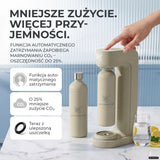 Infinity Wassersprudler mit 1,25L Edelstahlflaschen