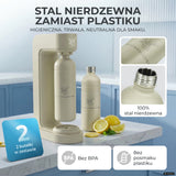 Infinity Wassersprudler mit 1,25L Edelstahlflaschen
