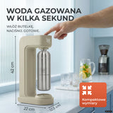 Infinity Wassersprudler mit 1,25L Edelstahlflaschen